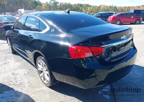 2017 Chevrolet Impala 1Lt из США, поврежденный, VIN 2G1105S32H9158620